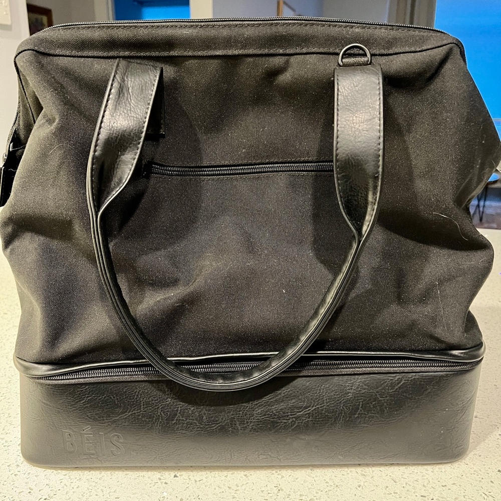 Black BEIS Weekender Bag
